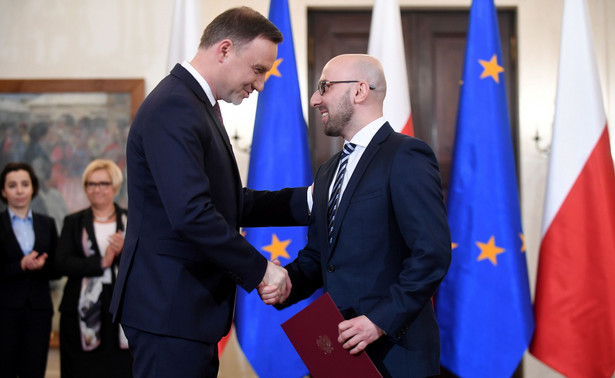 Prezydent Andrzej Duda otrzymał poprawki PiS do projektów ustaw o KRS i SN