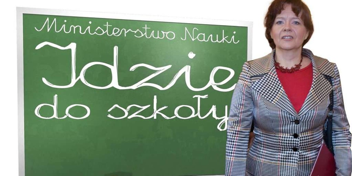 Ministerstwo nauki idzie do... szkoły!