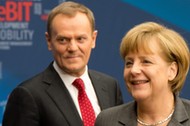 Angela Merkel i Donald Tusk