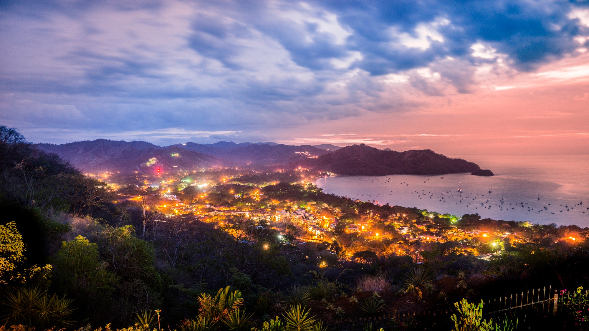 Pláž Coco, Guanacaste, Costa Rica.