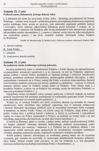 Matura z WOS - rozwiązania do zadań z poziomu podstawowego