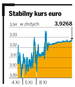 Stabilny kurs euro