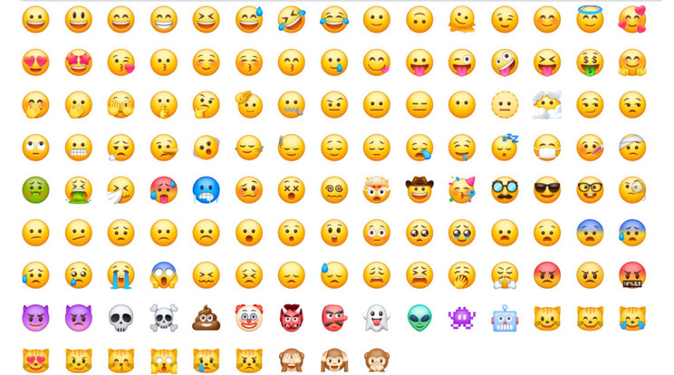 A Samsung One UI 6 emoji-készletének smiley oldala. A különbségek a régi és az új emojik között elsősorban akkor látszanak, ha egymás mellé helyezzük őket. Az eltérések nem nagyok, a felismerhetőségen mégis sokat javítanak, és a hétköznapi használat során elsősorban ez számít igazán. / Kép: Emojipedia