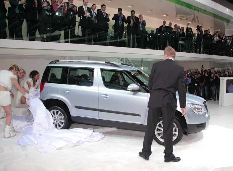 Genewa 2009: Škoda Yeti – nowy SUV z nowym silnikiem 1,2 TSI (77 kW/105 KM)