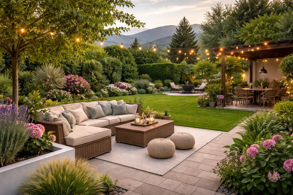 Dvorište - ilustracija