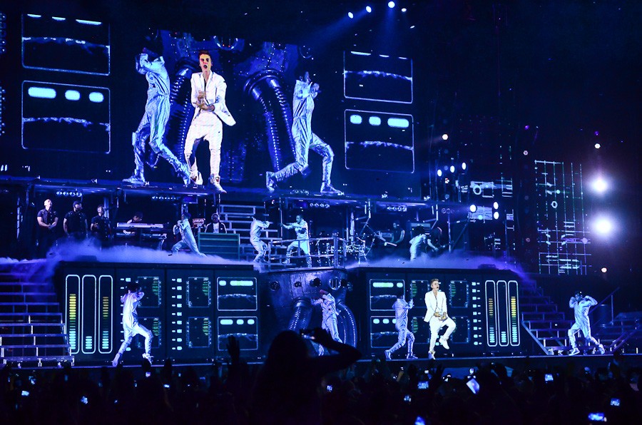 Justin Bieber koncert w Polsce [Łódź, Atlas Arena] (fot. Darek Kawka / Onet)