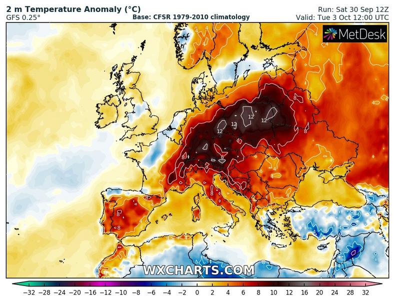 We wtorek nad Polską znajdzie się najsilniejszy strumień gorącego powietrza