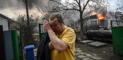 Ich domy pochłania ogień, a życie się rozpada na kawałki. Wojenny horror w Irpieniu [ZDJĘCIA]