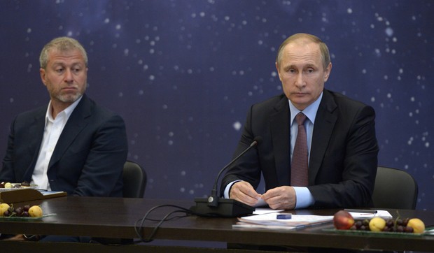 Roman Abramovič i Vladimir Putin