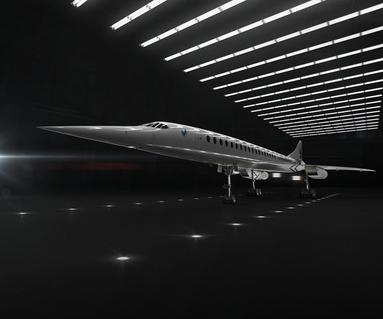 Samolot naddźwiękowy Overture od Boom Supersonic