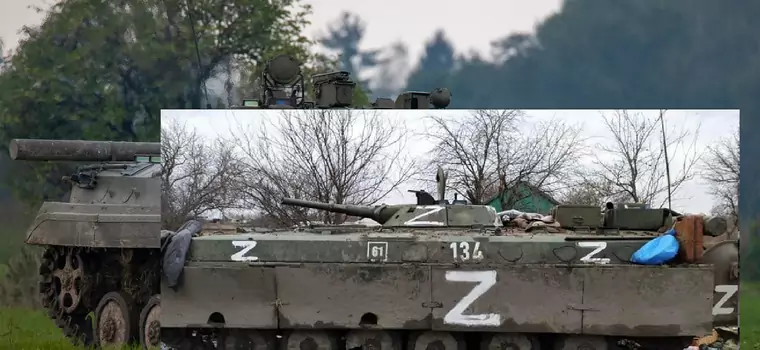 Rosyjskie wojska desperacko "opancerzają" swoje wozy bojowe