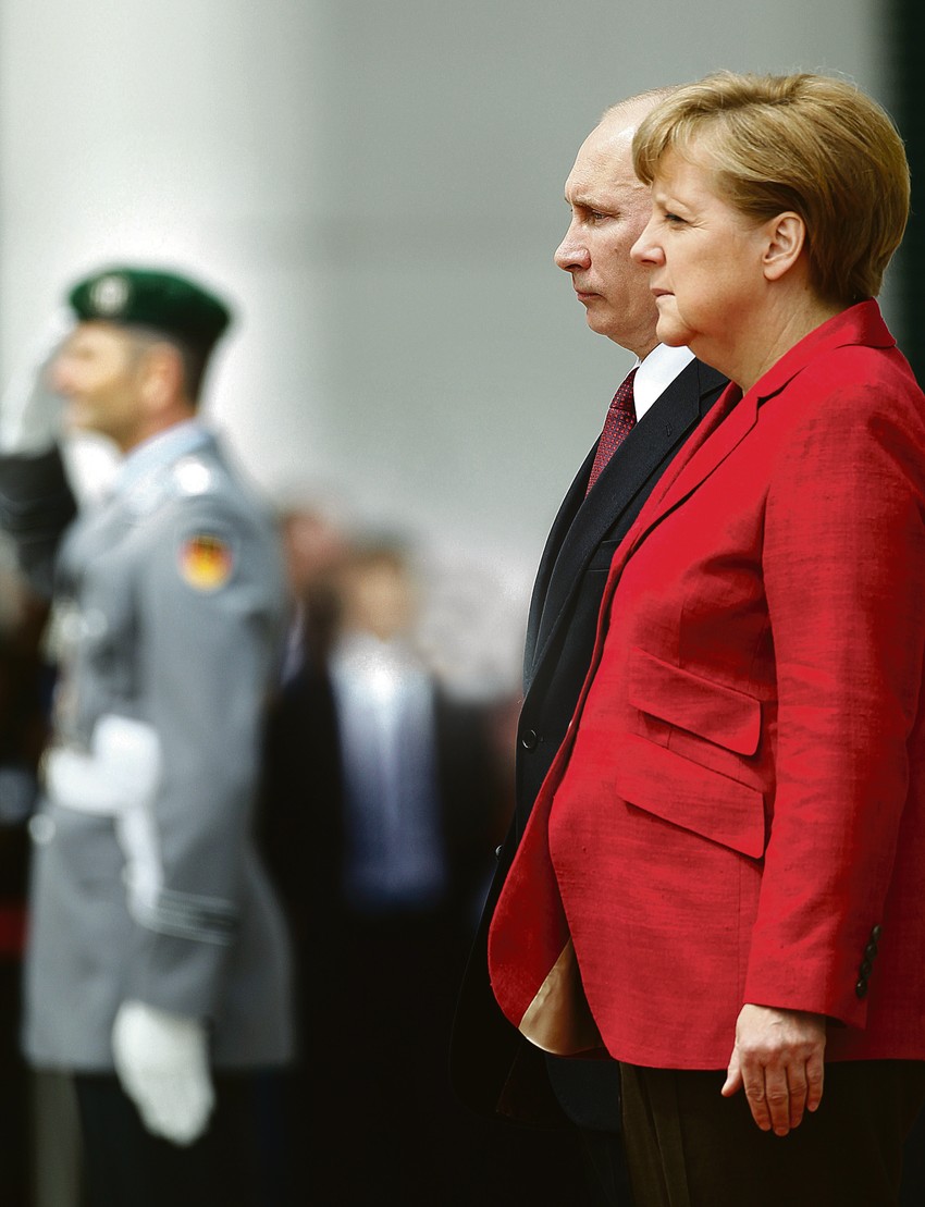 Putin i Merkelova