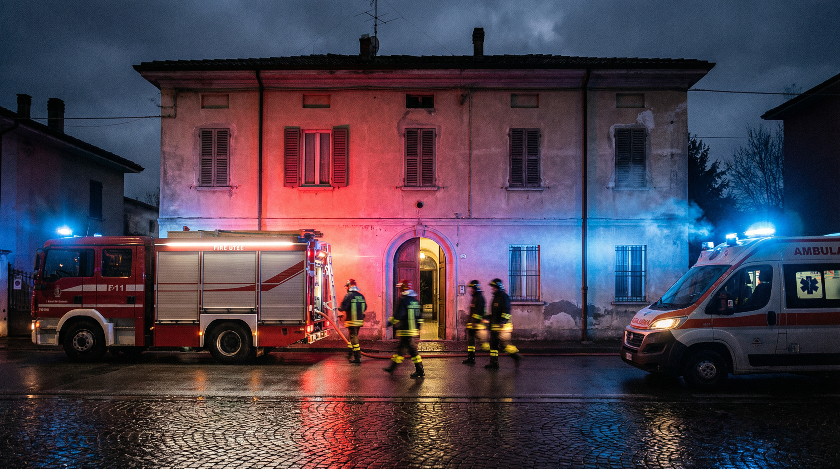 Quattro morti per monossido di carbonio in una famiglia albanese a Porcari, Lucca