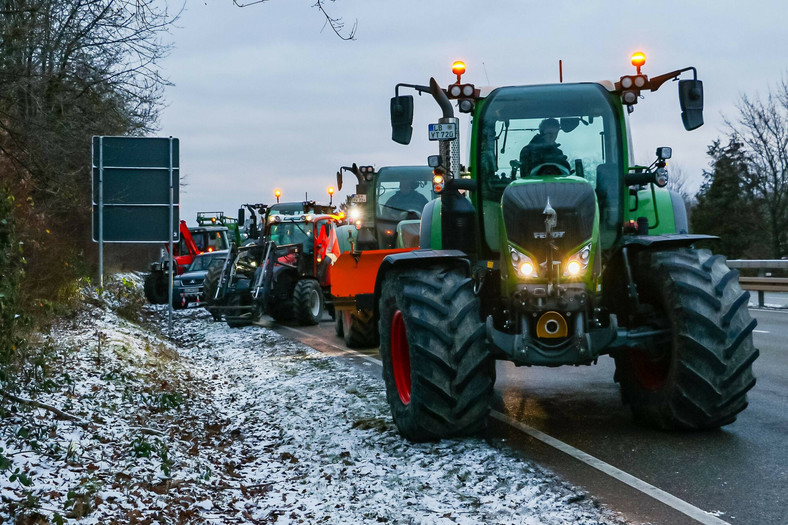 Demonstracja rolników w powiecie Ludwigsburg