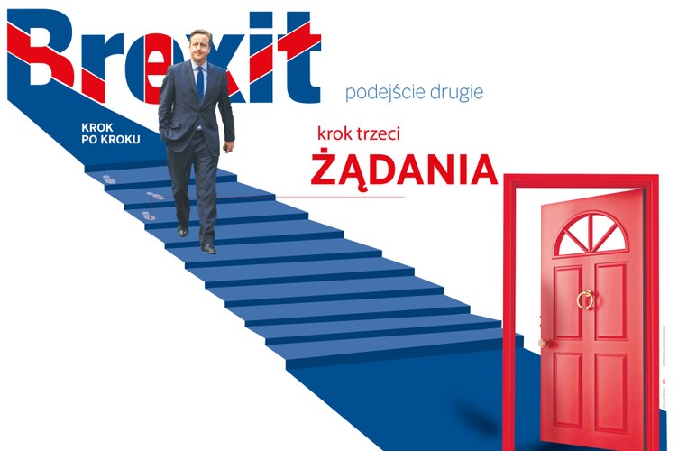<b>Brexit krok trzeci: ŻĄDANIA</b>
<br>
<br>
Po miesiącach ogólnikowego mówienia o koniczności zreformowania Unii na początku listopada David Cameron i minister finansów George Osborne przedstawili postulaty, po spełnieniu których Wielka Brytania mogłaby pozostać w Unii. Chcą oni, aby Wielka Brytania nie była zobowiązania do uczestnictwa w coraz ściślejszej unii, by stworzyć zabezpieczenia uniemożliwiające krajom strefy euro narzucanie decyzji państwom nie będącym jej członkami, a kraje spoza strefy euro nie były dyskryminowane, by grupy parlamentów narodowych miały możliwość blokowania legislacji Parlamentu Europejskiego, by ograniczyć unijną biurokrację i poprawić konkurencyjność oraz by Wielka Brytania mogła wprowadzić zasadę, że imigranci z innych państw UE zyskują prawo do świadczeń socjalnych dopiero po czterech latach pobytu.  Problem z brytyjskimi żądaniami jest taki, że wymagały by one zmian w unijnych traktatach, a do ich wprowadzenia konieczna jest zgoda wszystkich państw członkowskich. A o to będzie bardzo trudno, bo np. swoboda przepływu osób jest jednym z fundamentów Unii.