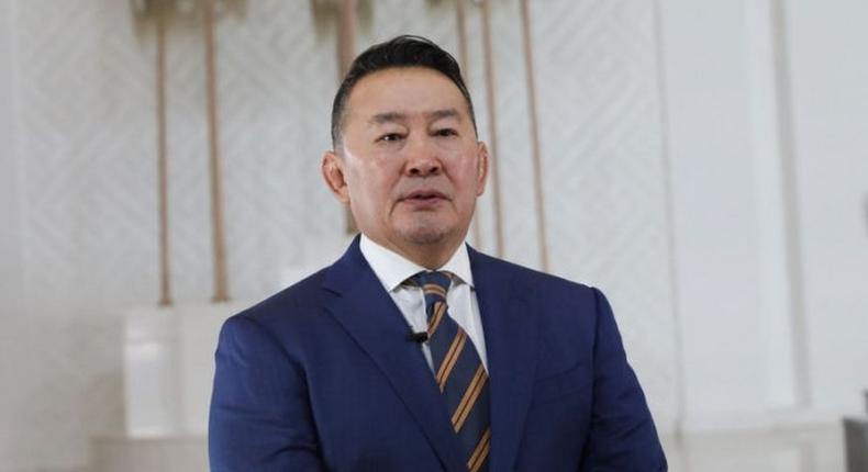 Mongolian president placed under quarantine