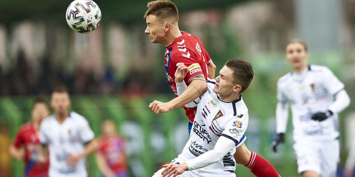 Ekstraklasa piłkarska: Raków Częstochowa - Pogoń 0:0