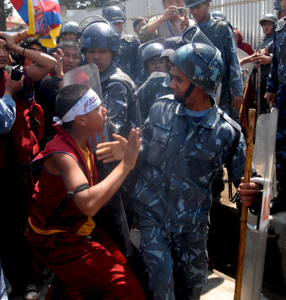 NEPAL TYBET PROTEST