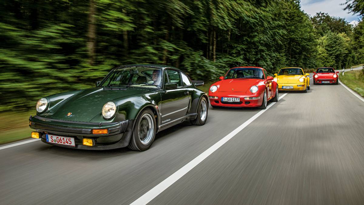 45 lat Porsche 911 Turbo