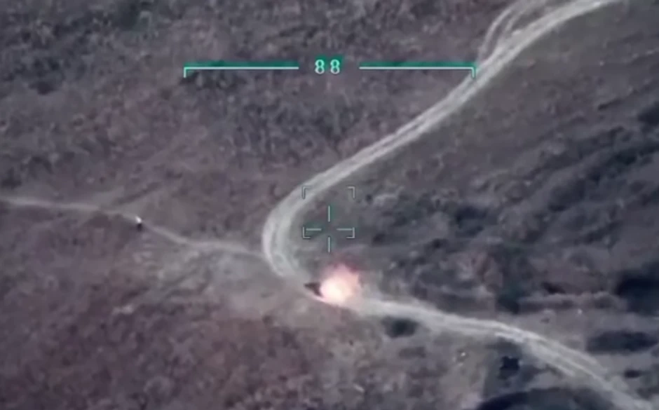 Trenutak podmetanja požara u Albaniji