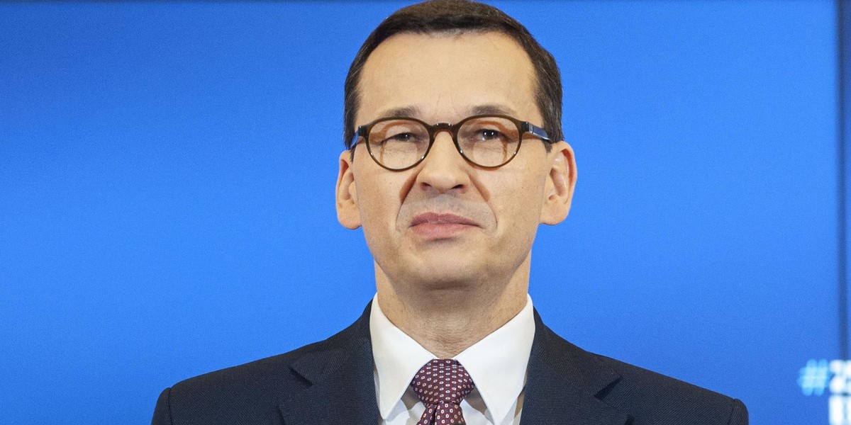 Premier Mateusz Morawiecki 