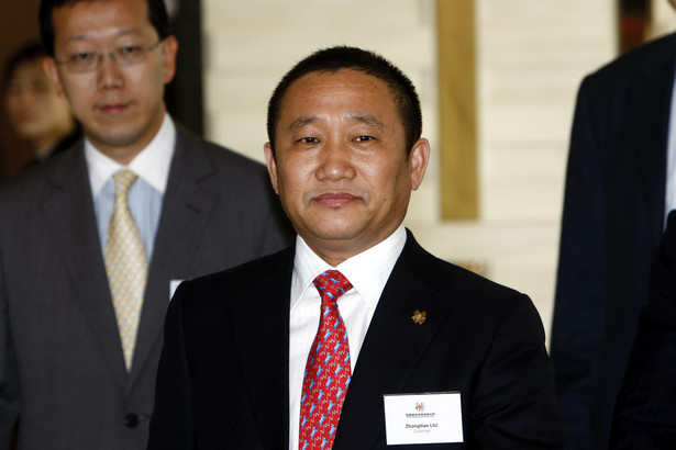 Liu Zhongtian, szef rady nadzorczej China Zhongwang Holdings. Fot. Bloomberg