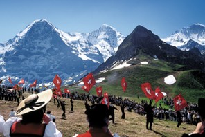 FESTIWAL w regionie Oberland Berneński w Alpach Zachodnich