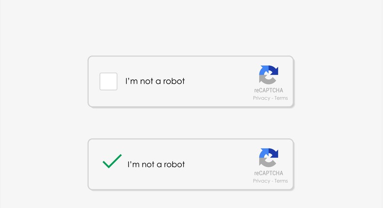 Many websites require people to prove they're human in order to gain access.shaadjutt/Getty Images