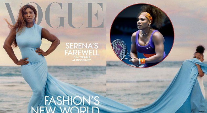 Serena Williams hints at retirement in VOGUE's latest cover