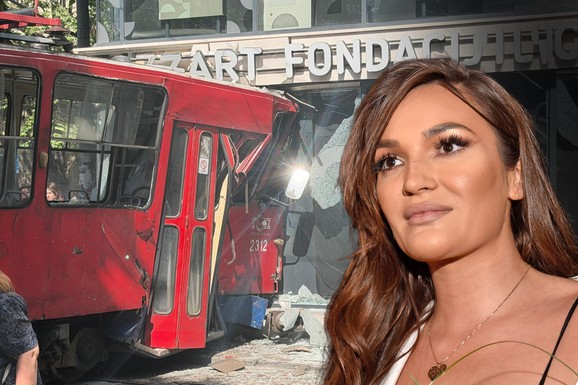 Tramvaj se zakucao u zgradu u kojoj živi Tamara Milutinović sa mužem i ćerkom: Ovde pevačica ima svoju nekretninu