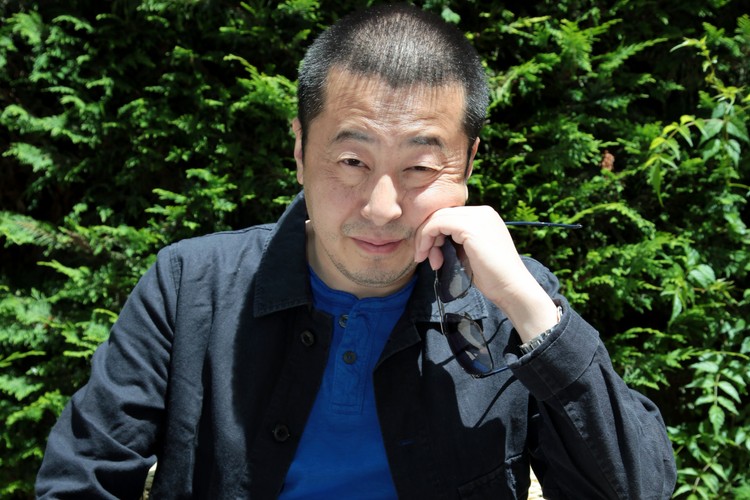 Jia Zhangke na festiwalu w Cannes