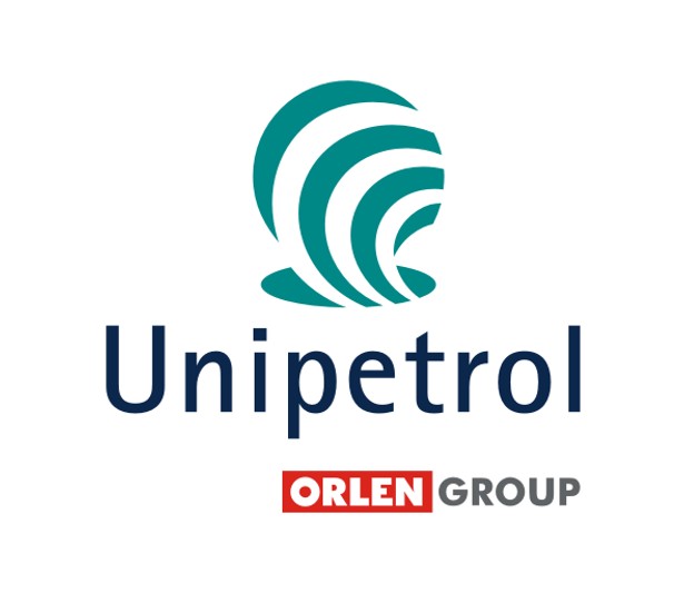 Logo Unipetrol, który należy do PKN Orlen. Fot. materiały prasowe