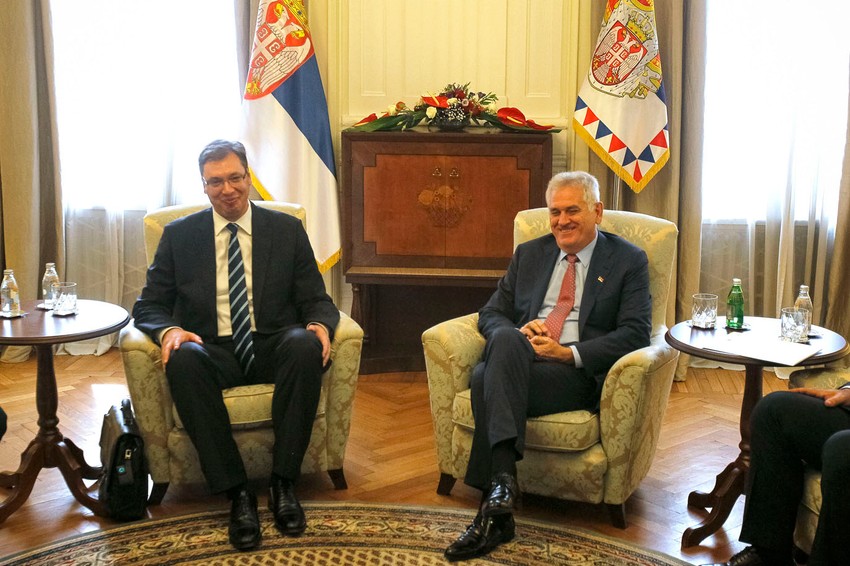 Aleksandar Vučić i Tomislav Nikolić