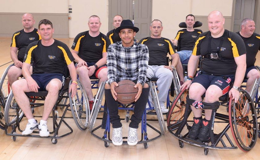 Lewis Hamilton wsparł rannych żołnierzy w ramach 2014 Invictus Games!