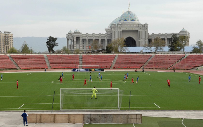 Soccer Football - Major League - FC Lokomotiv-Pamir v FC Fayzkand - Dushanbe, Tajikistan