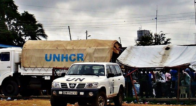 Sudanese refugees agitating