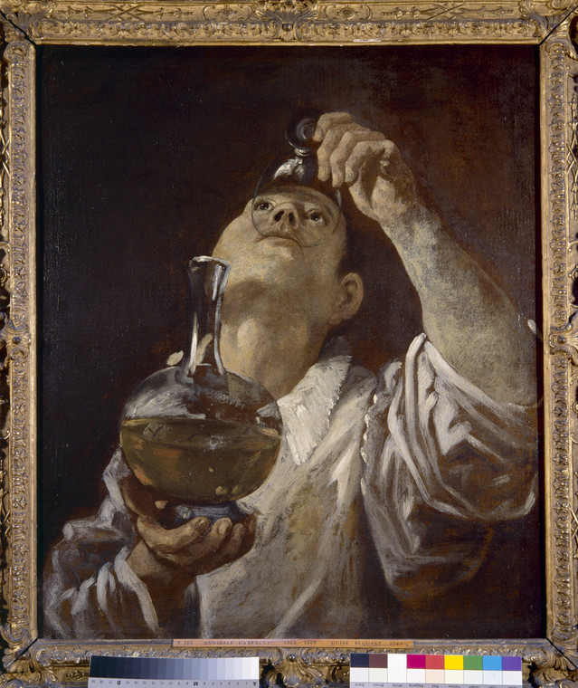 Annibale Carracci, "A Boy Drinking"