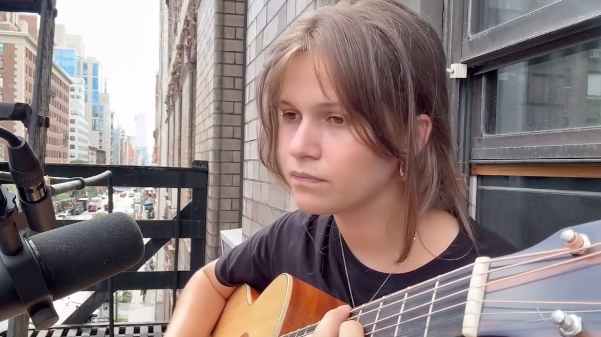 Slovenská speváčka a hudobníčka Tamara Kramar.