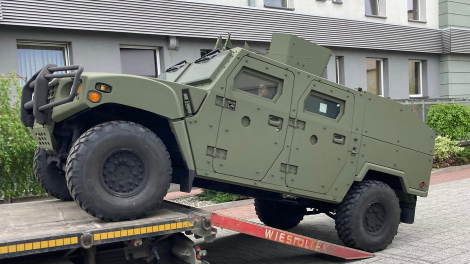 Lekki pojazd rozpoznawczy KLTV, który w wojsku Polskim będzie służył pod nazwą Legwan.