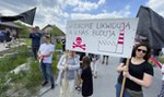 „To już rok, ale nie zamierzamy się poddać!” Protest przeciwko budowie spalarni śmieci pod Wrocławiem