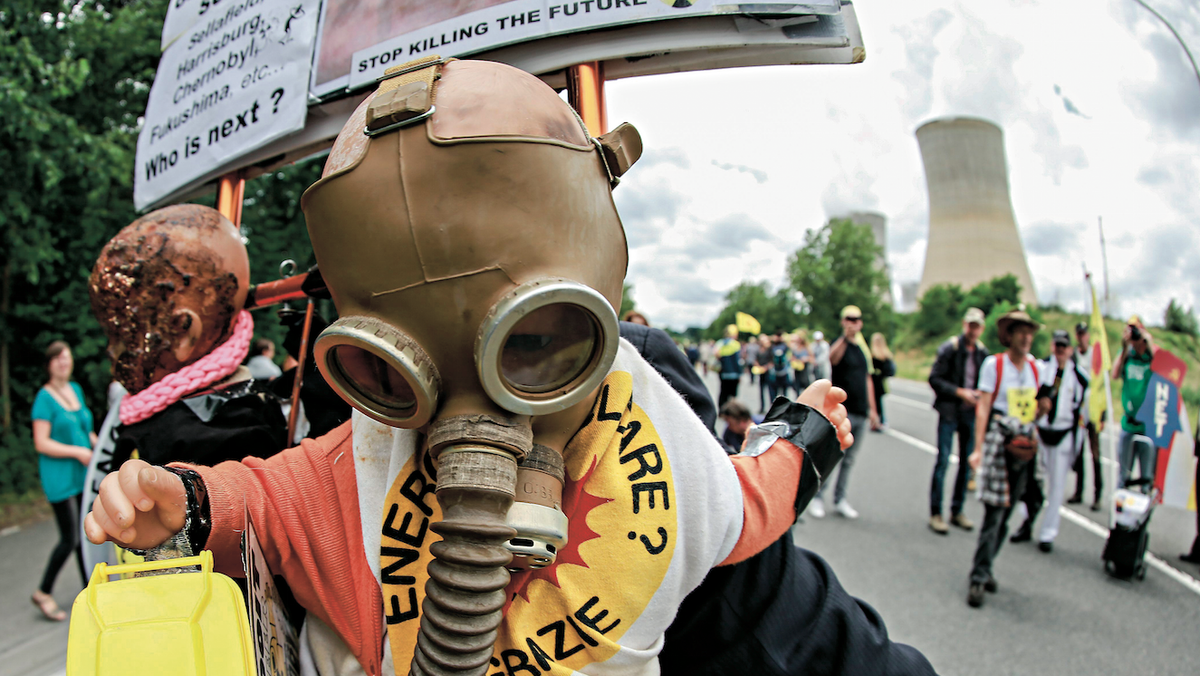 Protest przeciwko funkcjonowaniu elektrowni Tihange