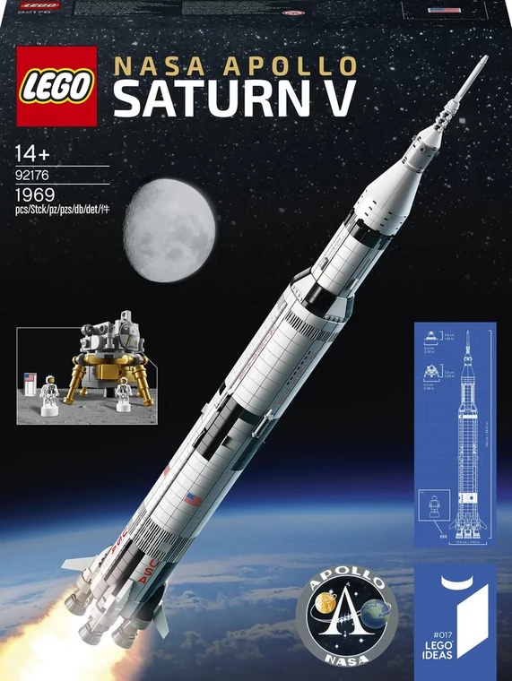 LEGO NASA rakieta Saturn V