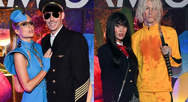 Celebrity couples have been wearing costumes inspired by other pop-culture icons.Michael Kovac/Getty Images for Casamigos