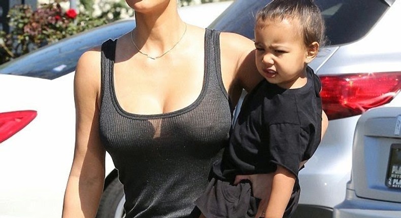 Kim and little North