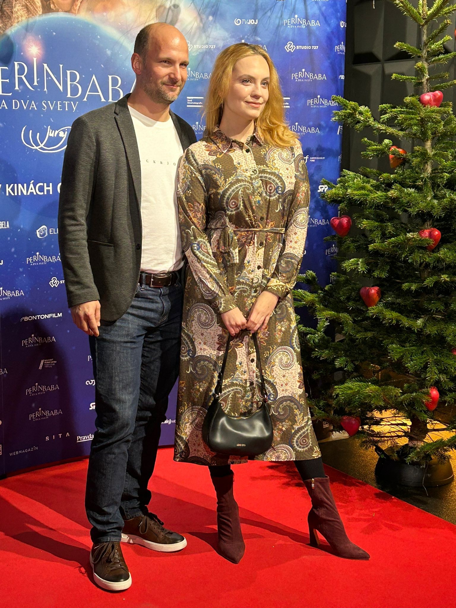 Premiéra filmu Perinbaba a dva svety - Broňa Kováčiková.