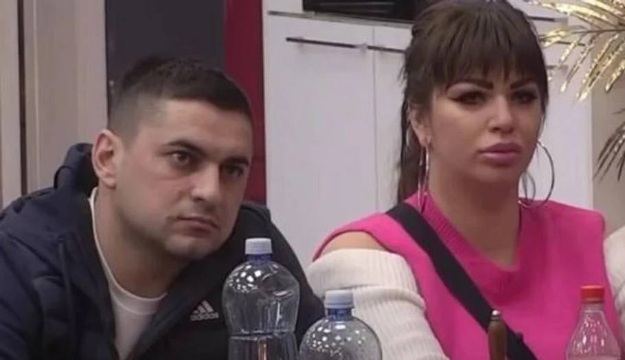 Nenad Macanović Bebica i Miljana Kulić (Foto: Screenshot TV Pink)