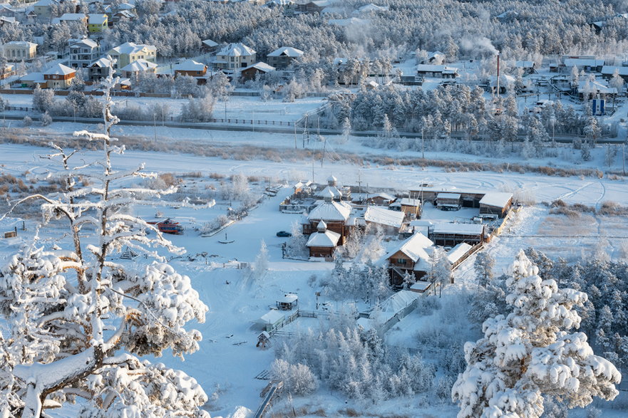 Zimą temperatura w Jakucku spada poniżej -50 st. C