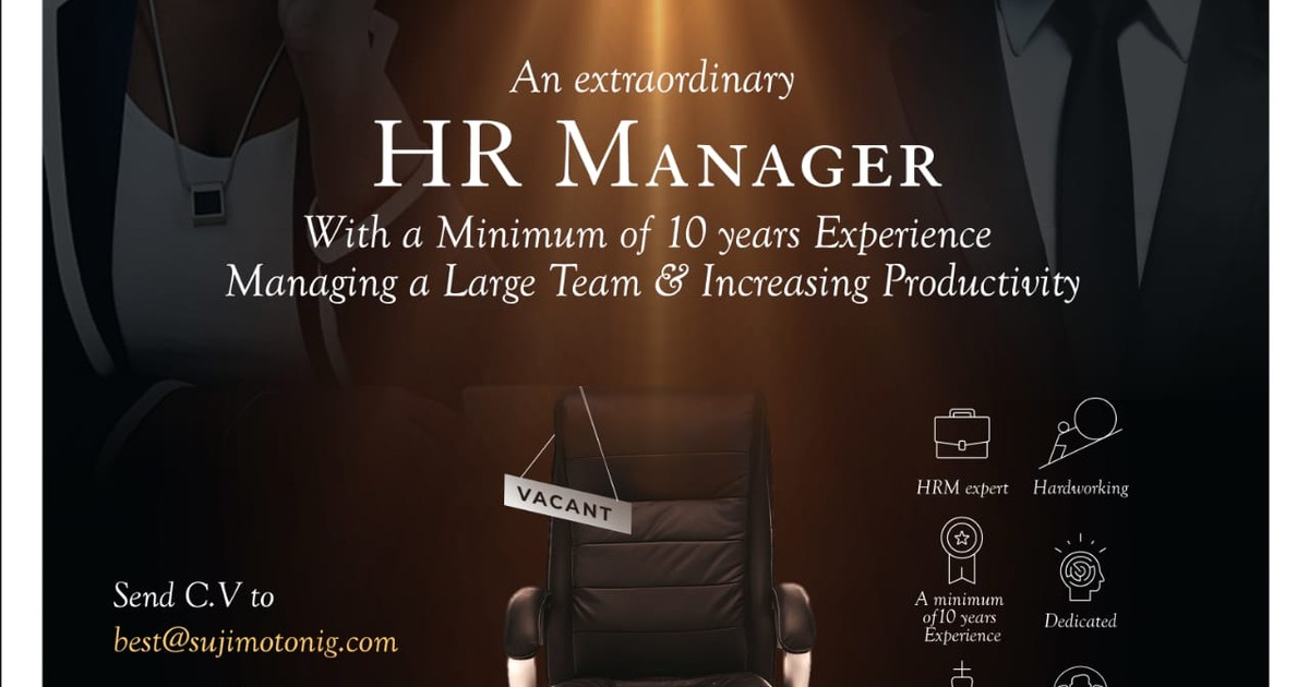 Join the leagues of the best minds - Sujimoto is hiring (HR manager, logistics manager, facility manager, internal auditor) - Vimarsana News