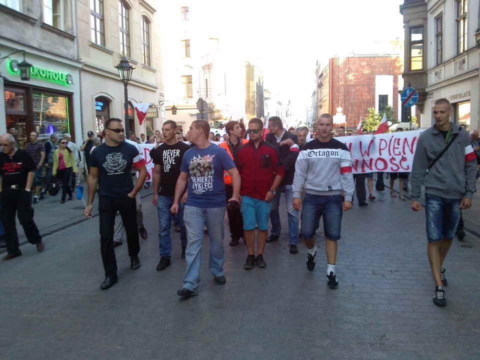 Tłumy w Krakowie domagały się dymisji rządu Tuska