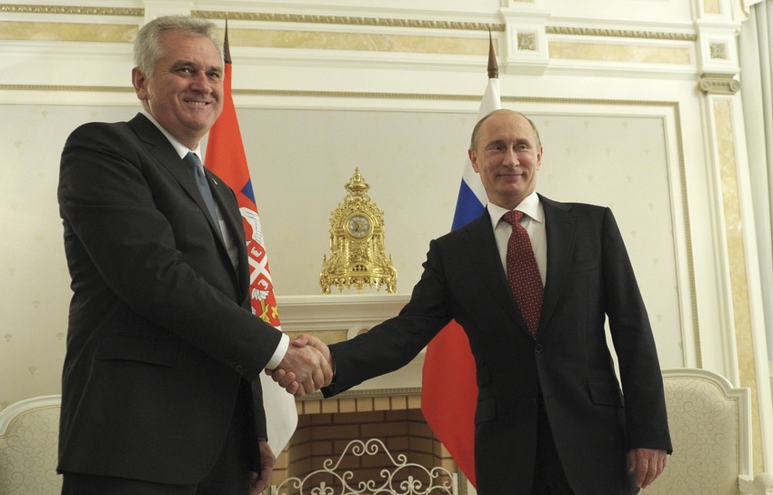 Tomislav Nikolić i Vladimir Putin